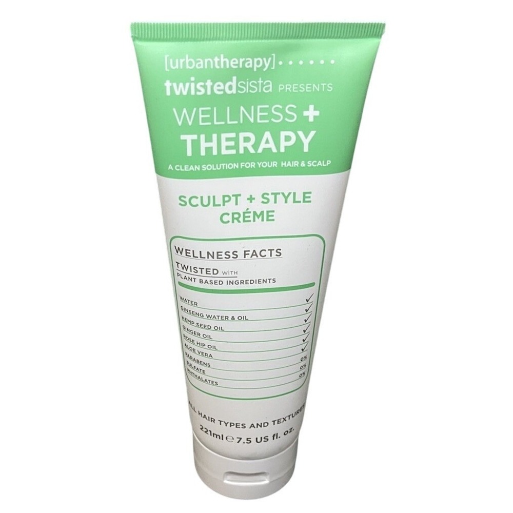 Twisted Sista Sculpt + Style Crème 8 oz‎ Curl Defining Cream NOS Sealed